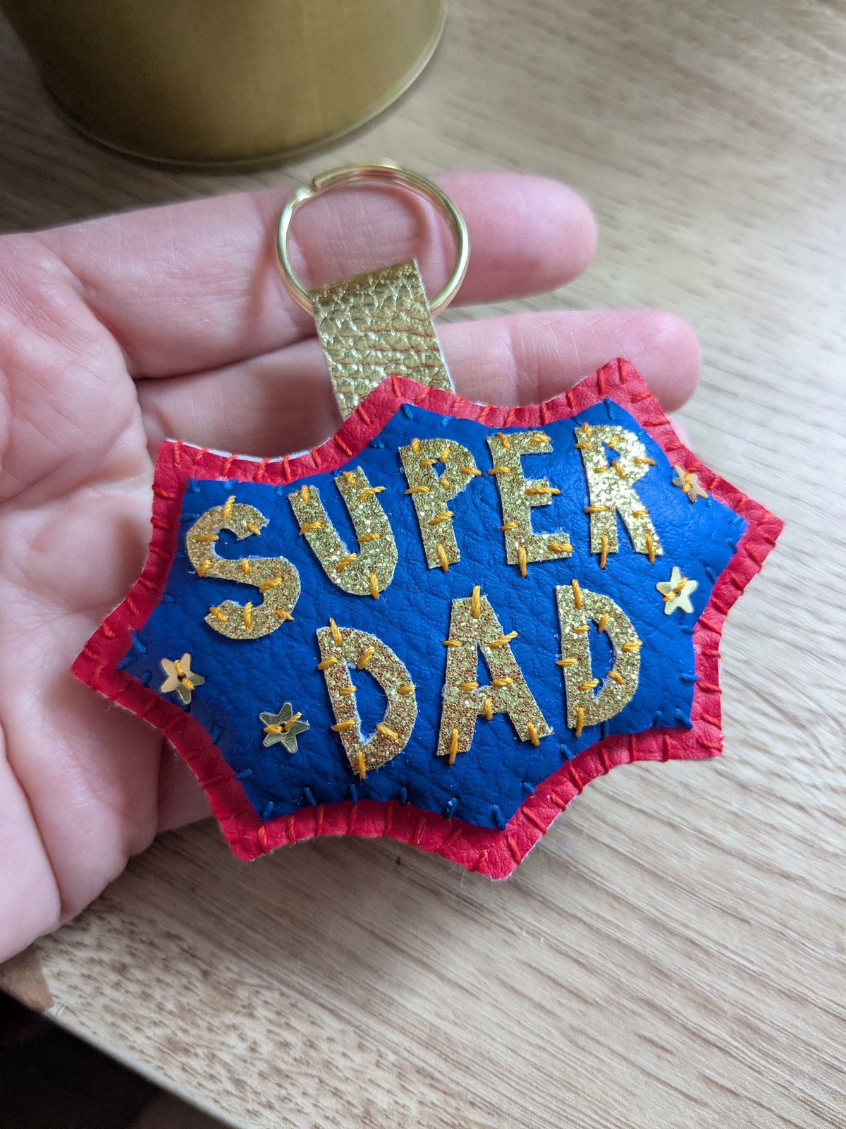Image of Super Dad Keyring