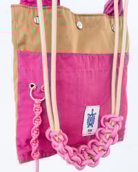 Image 4 of BABI BAG - Fucsia/Camel