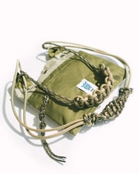 Image 2 of BABI BAG - Beige/Military Camo Green