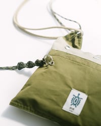 Image 3 of BABI BAG - Beige/Military Camo Green