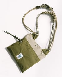 Image 1 of BABI BAG - Beige/Military Camo Green