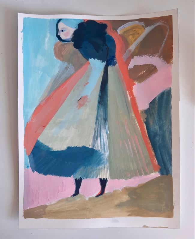 SALE ~ Sorbet ~ Original painting