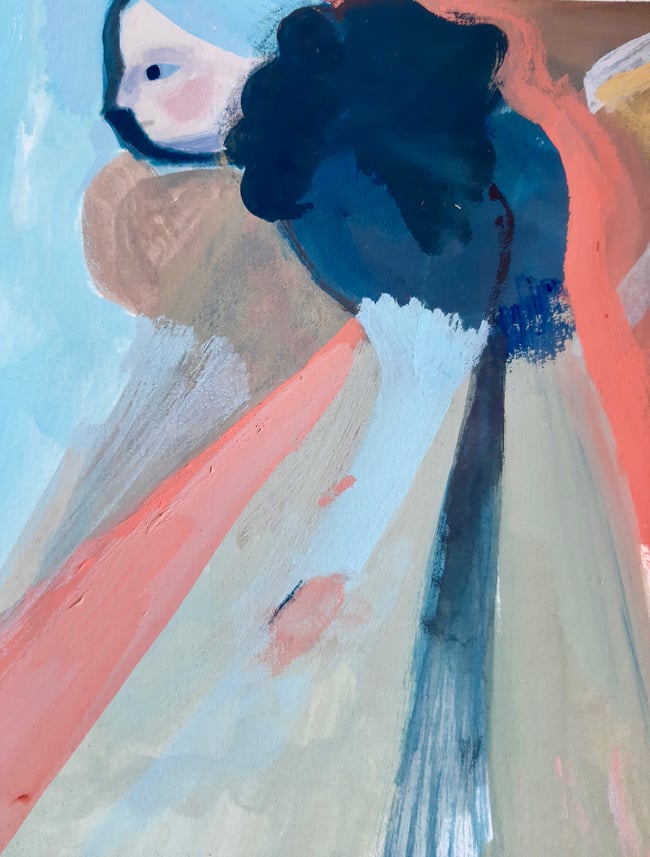 SALE ~ Sorbet ~ Original painting