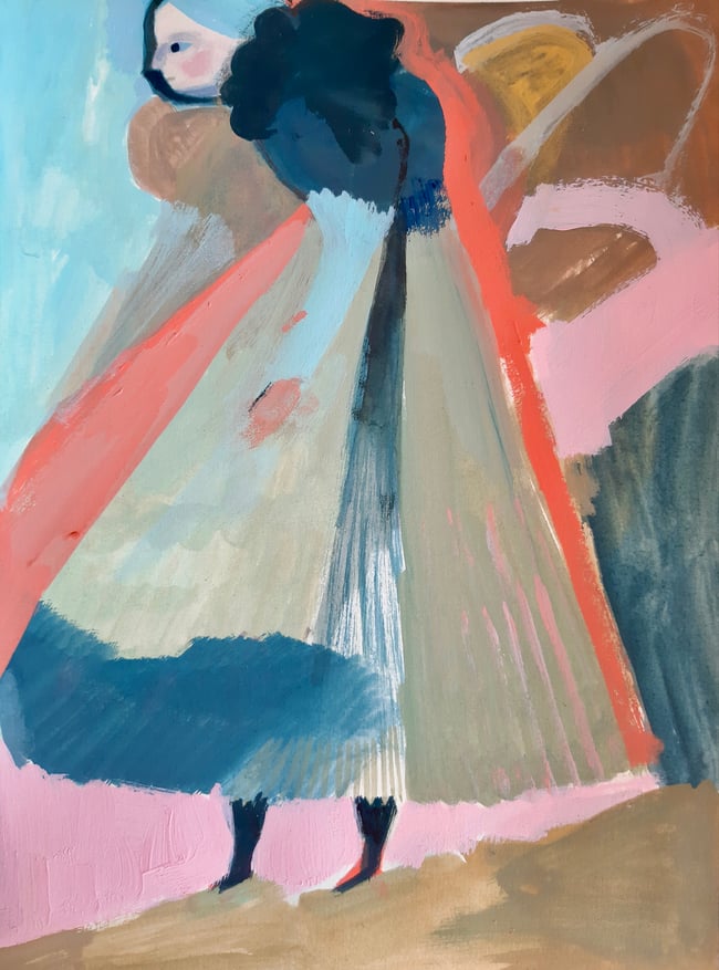 SALE ~ Sorbet ~ Original painting