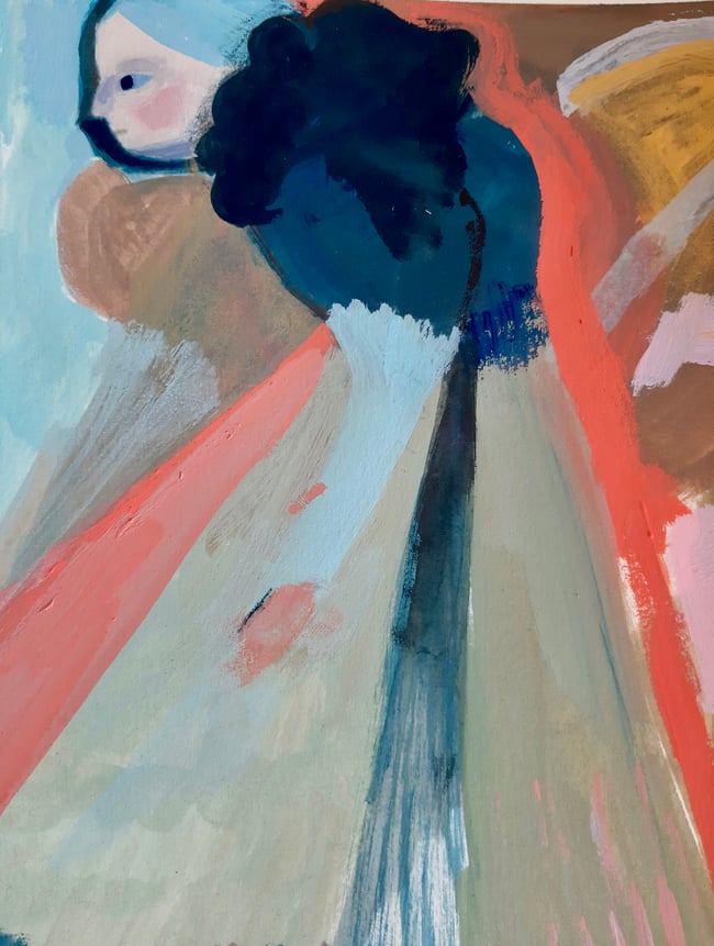 SALE ~ Sorbet ~ Original painting