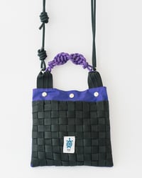 Image 3 of LOOM BABI BAG - Black/Purple
