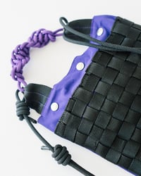 Image 4 of LOOM BABI BAG - Black/Purple