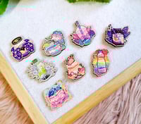 Image 3 of LGTB+ DRINKS [Pin + Sticker & Bookmark]