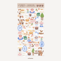 Image 4 of Coffee Cafe & Tea Party Sticker Sheet 