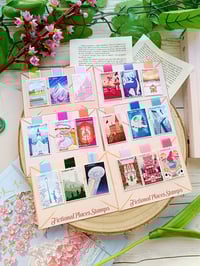 Image 1 of Fictional stamps [Pin + Sticker & Bookmark]