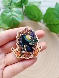 Image 2 of Team Werewolf vs Team Vampire [Pin + Sticker & Bookmark]