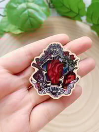 Image 3 of Team Werewolf vs Team Vampire [Pin + Sticker & Bookmark]
