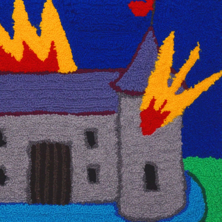 Château en feu Image 3