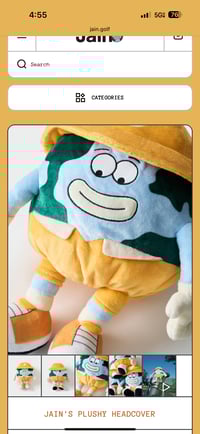 Image 3 of JAIN'S PLUSHY HEADCOVER [2025]