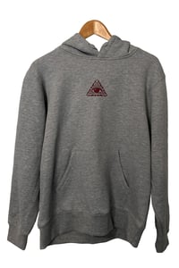 Image of ALL SEEING EYE HOODIE <BR> ASH