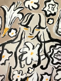 Image 2 of 'Garden Spirit no. 25' original painting on paper