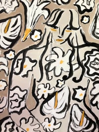 Image 4 of 'Garden Spirit no. 25' original painting on paper