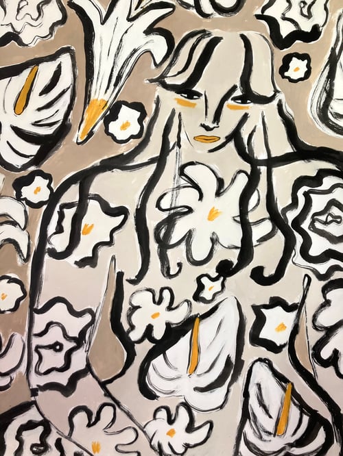 Image of 'Garden Spirit no. 25' original painting on paper