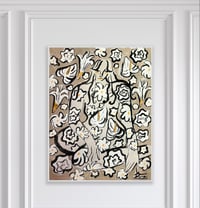Image 5 of 'Garden Spirit no. 25' original painting on paper