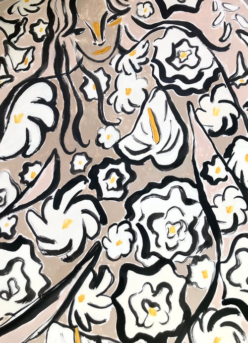 Image of 'Garden Spirit no. 26' original painting on paper