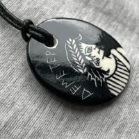 Image 2 of Porcelain Demeter Pendant