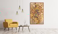 Image 5 of Original Canvas - Summer Butterflies - 36" x 60"