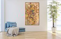 Image 2 of Original Canvas - Summer Butterflies - 36" x 60"