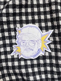 winking pedge - sticker