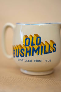 Image 2 of Rare Old Bushmills Irish Whiskey Ceramic Jug by J.A Campbell & Son, Belfast