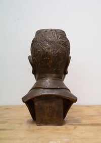 Image 6 of Large Bronze Plaster Bust - Signed on Base