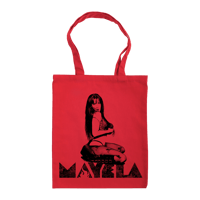 Image 1 of OG MAYELA TOTE BAG RED