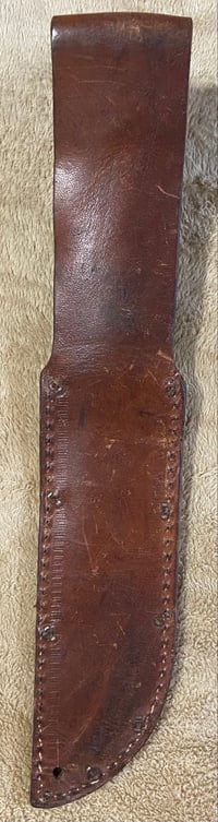 Image 7 of WW2 (USA) 1940s Military Combat Side Knife w/Original Sheath