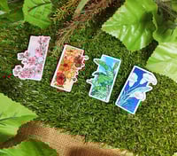 Image 1 of Seasons flowers [Pin + Washitape + Lanyard + Sticker & Bookmark]