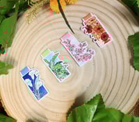 Image 3 of Seasons flowers [Pin + Washitape + Lanyard + Sticker & Bookmark]