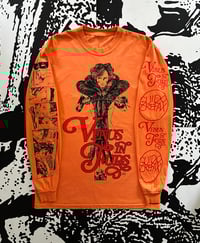 Image 1 of CREPAX'S 'VENUS IN FURS' (BURNT ORANGE LONG SLEEVE)