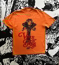 Image 1 of CREPAX'S 'VENUS IN FURS' (BURNT ORANGE SHORT SLEEVE)