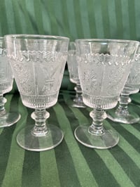 Image 3 of 43- Westmoreland Princess Feather Goblets