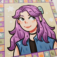 Image 2 of Abigail Stardew Valley Mini Print