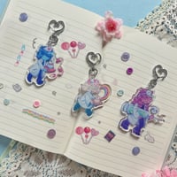 Image 1 of Deltarune care keychains