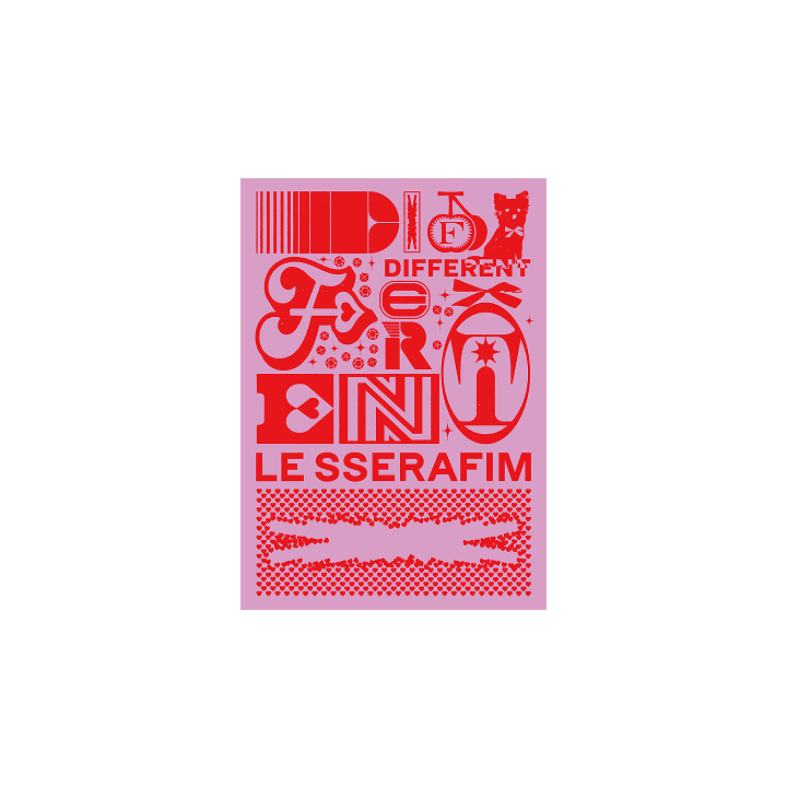 Image of [PRE-ORDER] LE SSERAFIM Japan ‘DIFFERENT’ (Limited Edition Nostalgic Ylang) + Weverse Shop POBs