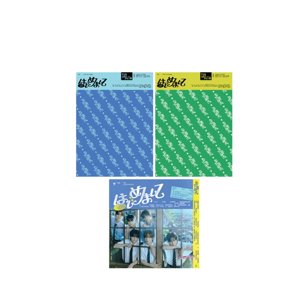 Image of [PRE-ORDER] TWS Japan 1st Single (Limited Edition A+B + Standard Edition) + Weverse Shop POBs