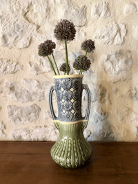 Image 1 of Grand vase en barbotine 