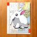 Image of Bunnyphant / unframed original painting