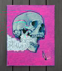 Image 1 of To the Bone - 16”x20” Acrylic Painting