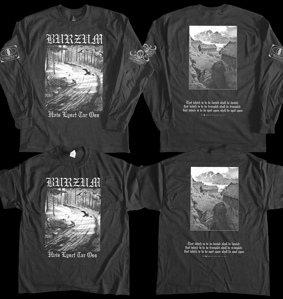 Burzum-Hvis Lyset Tar Oss Shirt | Diabolical Vitriol