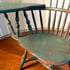 Miniature Comb-back Writing-arm Windsor Chair - Aged Windsor Green Paint  Image 2