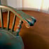 Miniature Comb-back Writing-arm Windsor Chair - Aged Windsor Green Paint  Image 3