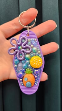 Spongebob Hotel Fob Style Keychain