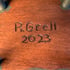 Miniature Comb-back Writing-arm Windsor Chair - Aged Windsor Green Paint  Image 5