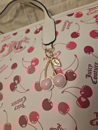 Image 2 of Sashas Custom RESERVED Juicy Couture Cherry On Top Tote Makeup Bundle Featuring Hello Kitty 